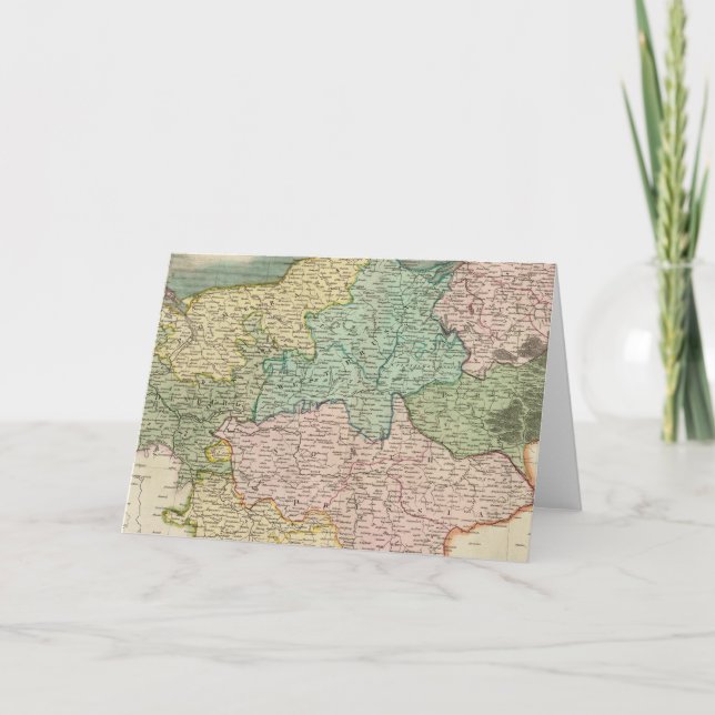 Preussiska Dominioner Helgkort (Framsida)