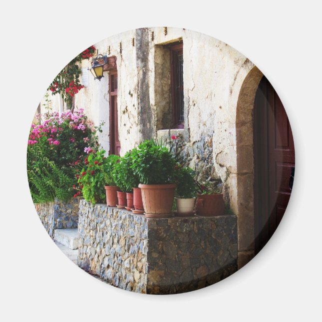 Preveli Monastery, Crete Rethymnon Greece Magnet (Framsidan)