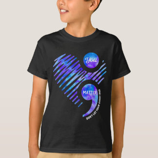 Prevention awareness don't let story end heart t shirt