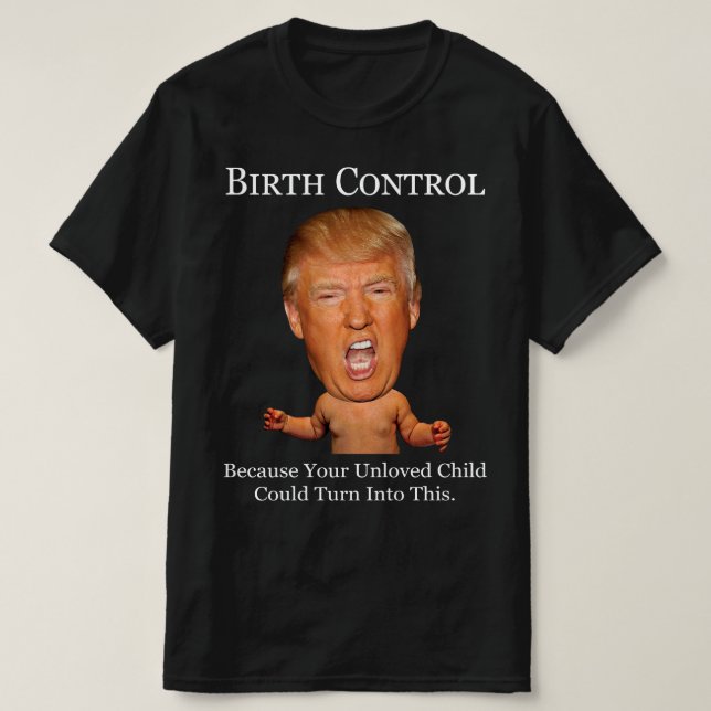 Preventivmedel - Roligt anti Trump Tee (Design framsida)