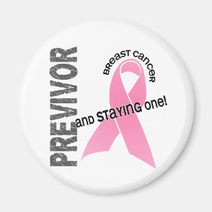 Previvor 1 bröstcancer magnet