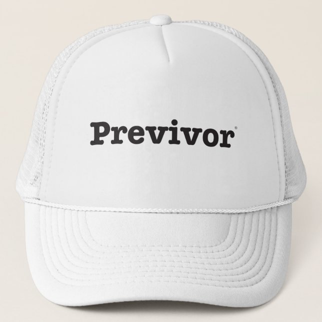 Previvor® lastbilsförarelock truckerkeps (Framsida)