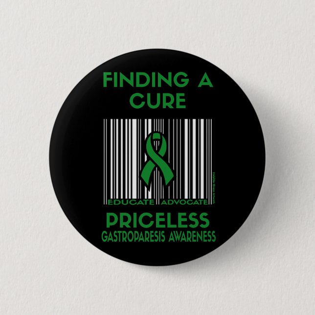 Priceless..Gastroparesis Pinback-knapp Knapp (Framsida)