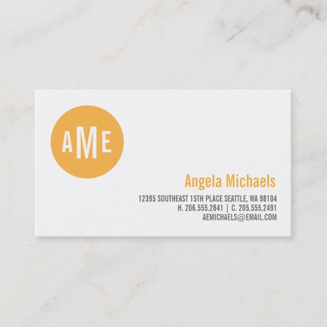 Pricka Monogramtelefonkortet (Framsida)