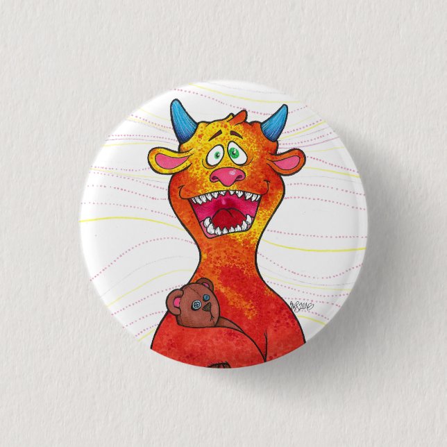 Pricka monster, knäppas knapp (Framsida)