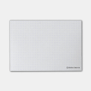Pricka papper som posta-det noterar post-it block