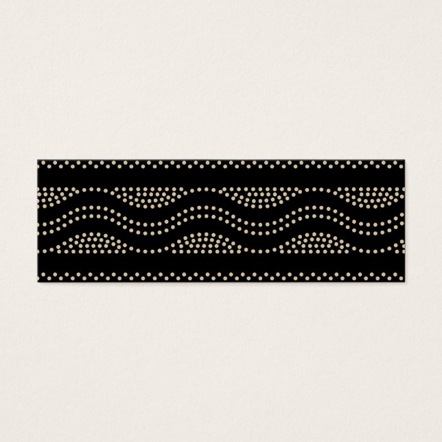 prickad väg litet visitkort (Framsidan)