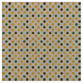 Pricker den lantliga solrosen färgade polkaen tyg