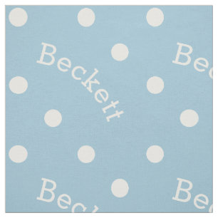 Pricker den ljusa baby blue polkaen för tyg