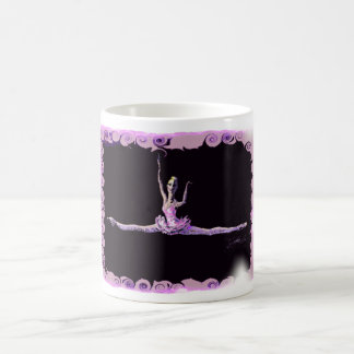 Pricker den stora Jete för ballerinaen polkaen Kaffemugg