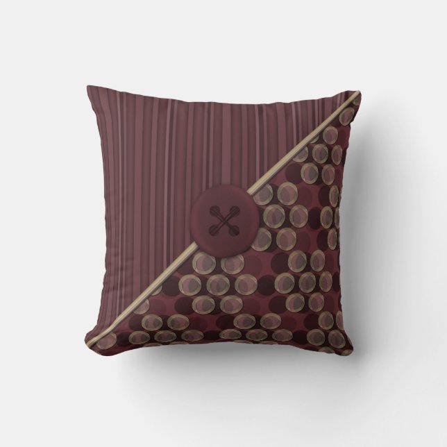 Pricker ingen Com - Merlot Kudde (Framsida)