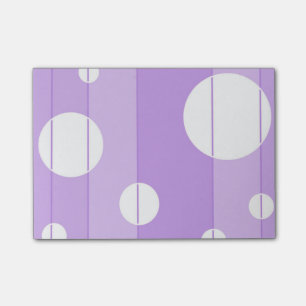 Pricker och görar randig i FairytalePurple Post-it Block