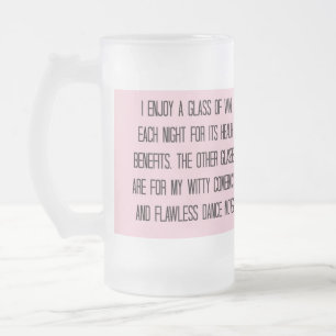'PRICKFRI ROLIG BEER/WINE MUGG FÖR