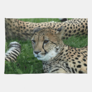 Prickig Cheetahkökshandduk Kökshandduk
