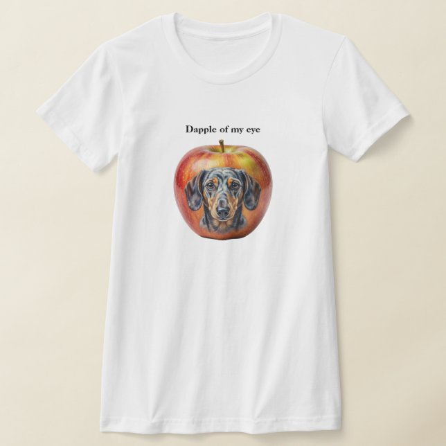 Prickig Dachshund  T Shirt (Laydown)