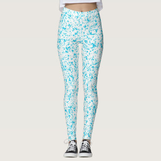 Prickig damasker för Dalmatian kricka Leggings
