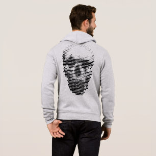 Prickig dödskalle t shirt