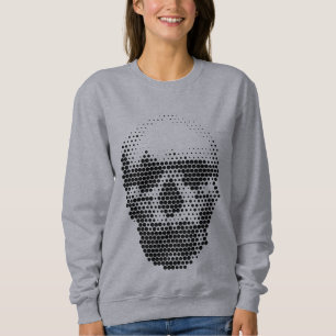 Prickig dödskalle t shirt