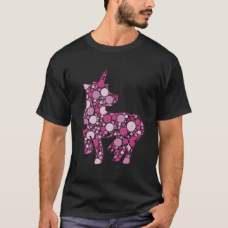 Prickig Enhörning Plyschleksak Och Färgrik Enhörni T Shirt
