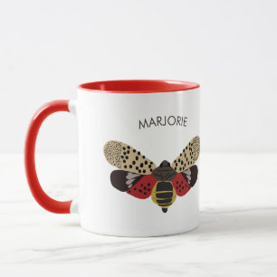 Prickig Lanternfly kryppersonlig Mugg