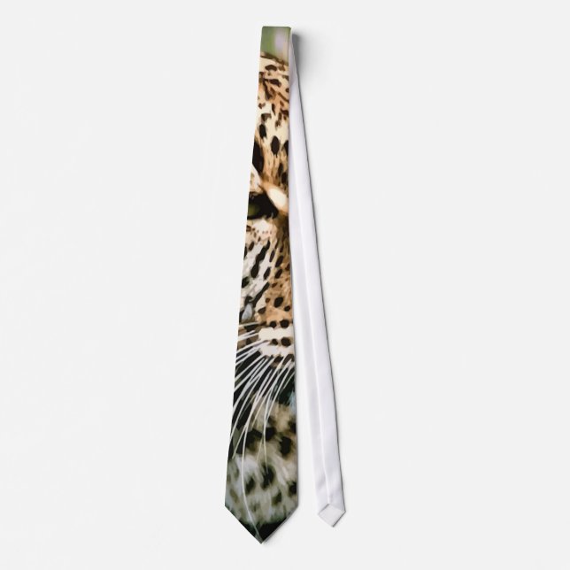 Prickig LeopardTie Slips (Framsida)