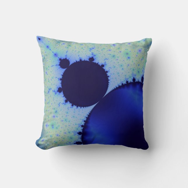 Prickig Mandelbrot-kudde Kudde (Framsida)