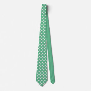Prickig mintgrön slips