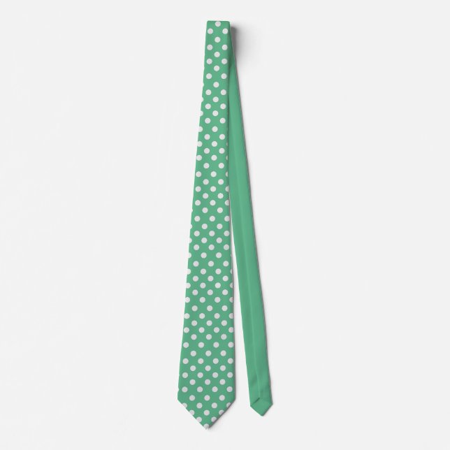Prickig mintgrön slips (Framsida)