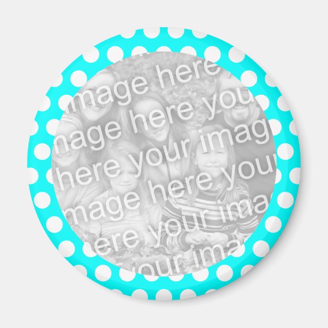 Prickig ram foto magnet (Framsidan)