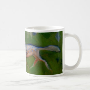Prickig räv för Incredibly sällsynta blått Kaffemugg
