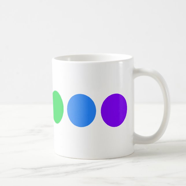 Prickig regnbåge - engelsk tekopp kaffemugg (Höger)