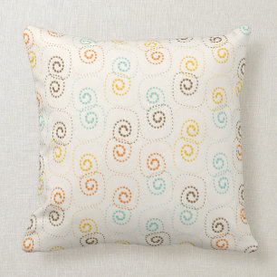 Prickig spiral design kudde