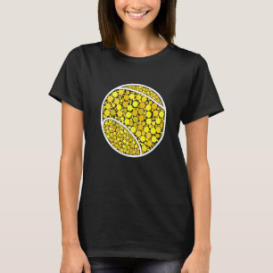 Prickig Tennisspelare Internationella Prickdagen T Shirt