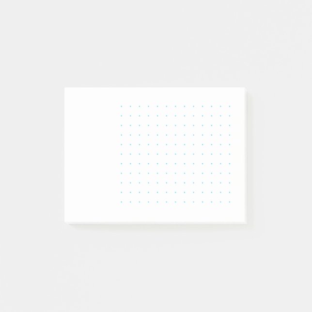 Prickiga rutnät anteckningar post-it block (Framsida)