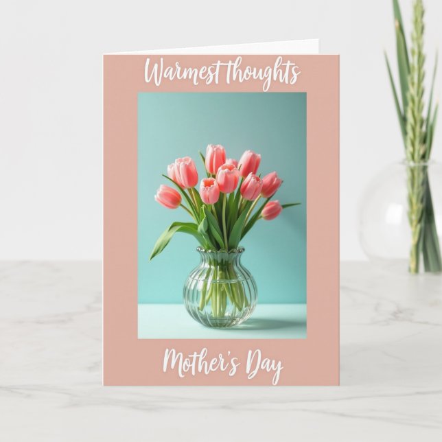 Prickiga vårblommor kort (Framsida)
