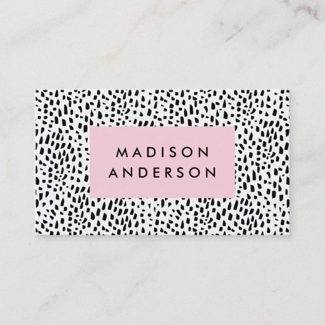 Prickiga visitkortar visitkort (Framsida)