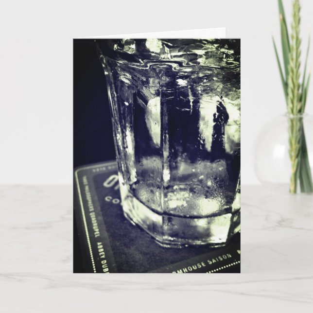 Prickkort för Devine Intervention Greeting Card Kort (Framsida)