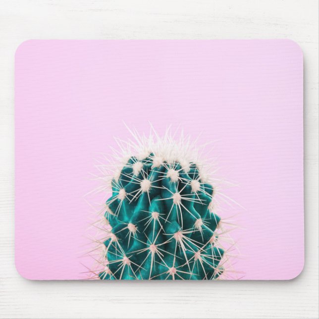 Prickley kaktus på rosor musmatta (Framsidan)