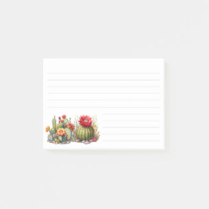 Prickly Cacti Watercolor Post-it Block