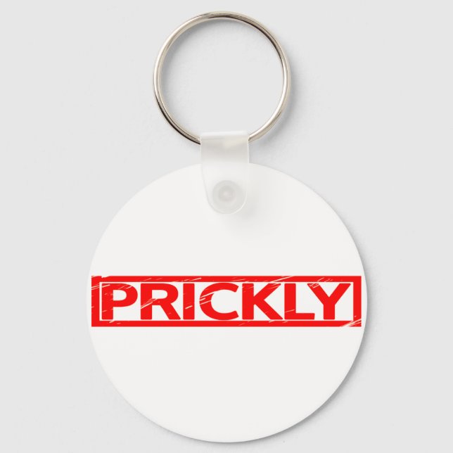Prickly Frimärke Nyckelring (Framsida)