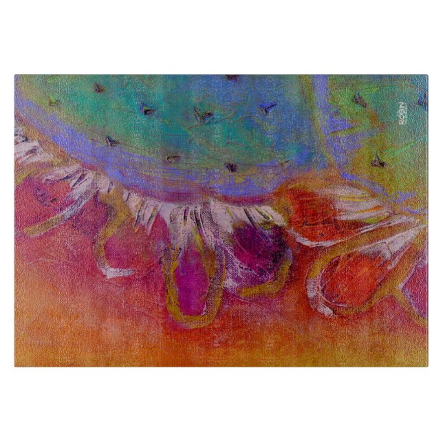 "Prickly Pear" 8 x 11-skärmar vid midnatt (Framsidan)