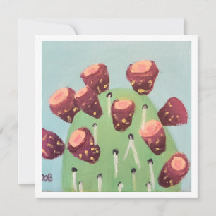 Prickly Pear Ökenkaktus Kort