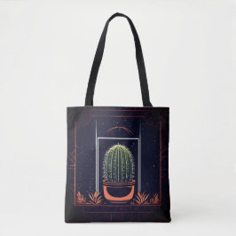 Prickly Pear Tote Bag Tygkasse