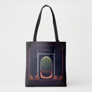 Prickly Pear Tote Bag Tygkasse