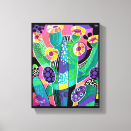 Prickly Pop Canvastryck