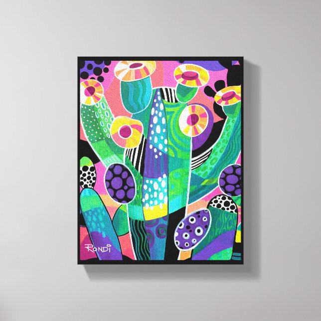 Prickly Pop Canvastryck (Framsida)