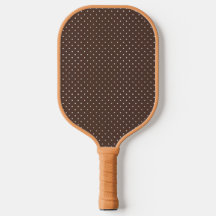 Prickmönster Brun Vit för Kvinnor Flickor