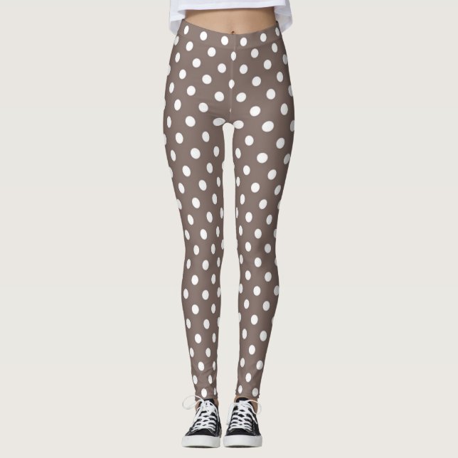 Prickmönster Leggings (Framsida)