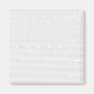 Prickmönster Minimalistiska Gråa Prickar Modern Te Magnet