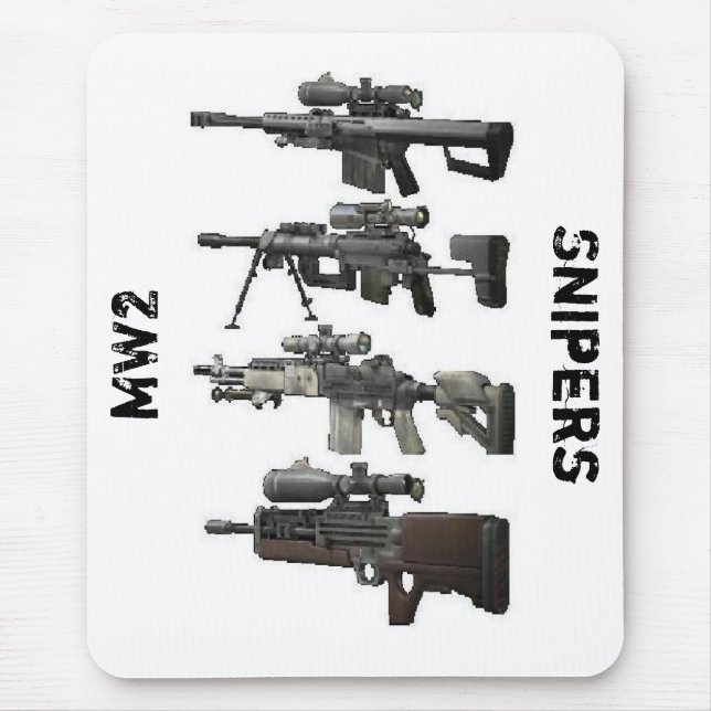 Prickskyttar MW2 Musmatta (Framsidan)